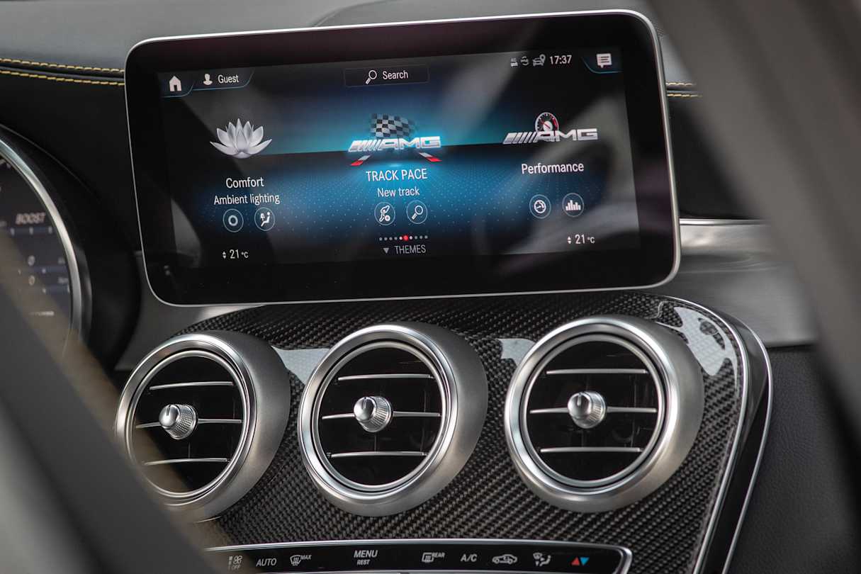 The 10.25-inch touchscreen has the brand’s